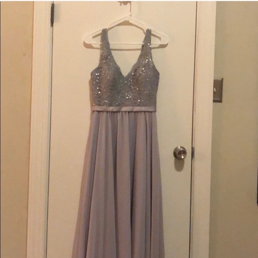 Light Gray Formal Gown